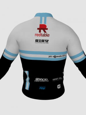 Podiumwear Men's Silver Long Sleeve Jersey