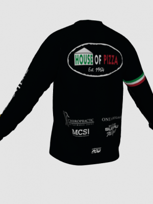 Podiumwear Unisex Silver Long Sleeve Tech Tee - New Fabric 2025!