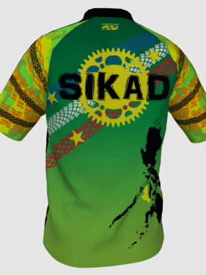 Podiumwear Men's Silver Short Sleeve MTB Jersey - New Fabric 2025!