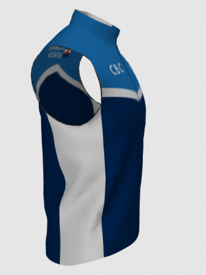 Podiumwear Unisex Silver Vest