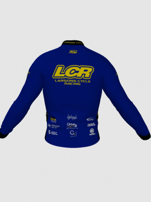 Podiumwear Men's Silver Long Sleeve Jersey