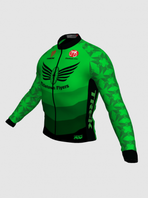 Podiumwear Men's Silver Long Sleeve Jersey