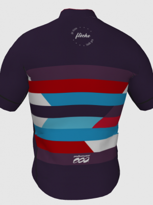 Podiumwear Men's Silver Full Zip Jersey