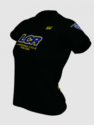 Podiumwear Women's Silver Short Sleeve MTB Jersey - NEW FABRIC 2025!