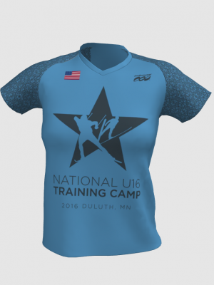 Podiumwear Women's V-Neck Tee - New Fabric 2025!