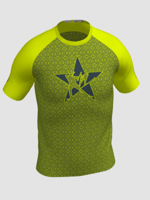 Podiumwear Men's Silver Short Sleeve MTB Jersey - New Fabric 2025!
