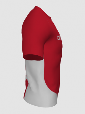 Podiumwear Men's Silver Short Sleeve MTB Jersey - New Fabric 2025!