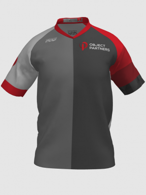 Podiumwear Men's Silver Short Sleeve MTB Jersey - New Fabric 2025!
