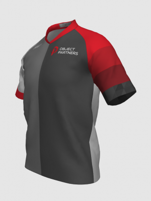 Podiumwear Men's Silver Short Sleeve MTB Jersey - New Fabric 2025!