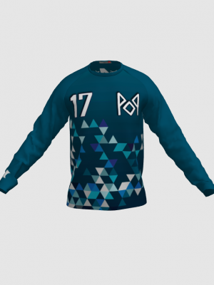 Podiumwear Unisex Crew Neck LS Tee - New Fabric 2025!