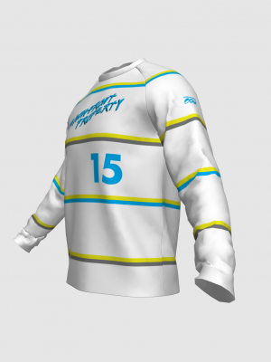 Podiumwear Unisex Crew Neck LS Tee - New Fabric 2025!