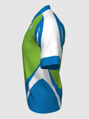 Podiumwear Men's Silver Short Sleeve MTB Jersey - New Fabric 2025!