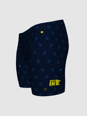Podiumwear Men's Compression Short (Nordic Skiing) Side View
