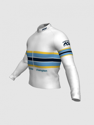 Podiumwear Men's Silver Long Sleeve Jersey