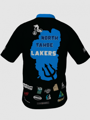 Podiumwear Men's Silver Short Sleeve MTB Jersey - New Fabric 2025!
