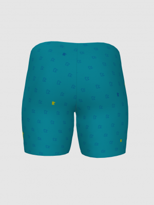 Podiumwear Women's Compression Short (Nordic Skiing) Back View