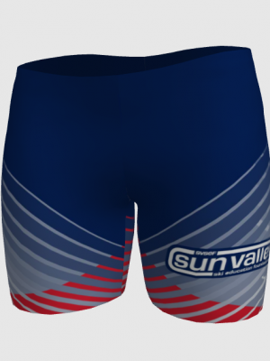 Podiumwear Men's Compression Short (Nordic Skiing) Front View