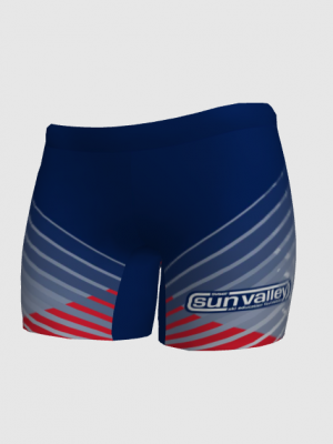 Podiumwear Women's Compression Short (Nordic Skiing) Front View