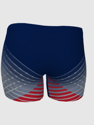 Podiumwear Women's Compression Short (Nordic Skiing) Back View