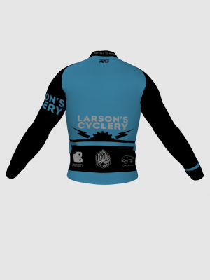 Podiumwear Men's Silver Long Sleeve Jersey