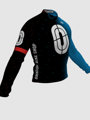 Podiumwear Men's Silver Long Sleeve Jersey