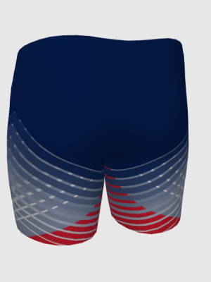 Podiumwear Men's Compression Short (Nordic Skiing) Back View