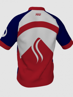 Podiumwear Men's Silver Short Sleeve MTB Jersey - New Fabric 2025!