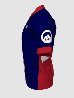 Podiumwear Men's Silver Short Sleeve MTB Jersey - New Fabric 2025!