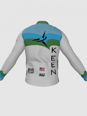 Podiumwear Men's Gold Merino Wool Long Sleeve Jersey