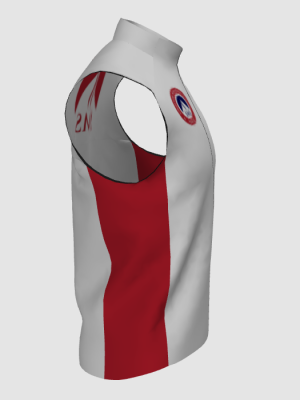 Podiumwear Unisex Silver Vest