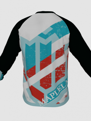 Podiumwear Unisex Silver Long Sleeve Tech Tee - New Fabric 2025!