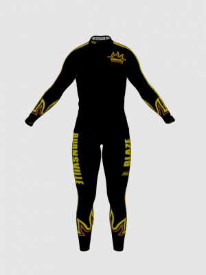 Podiumwear Unisex Bronze Two-Piece Race Suit