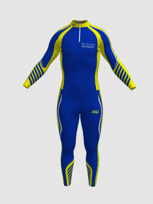 Podiumwear Unisex Bronze Two-Piece Race Suit