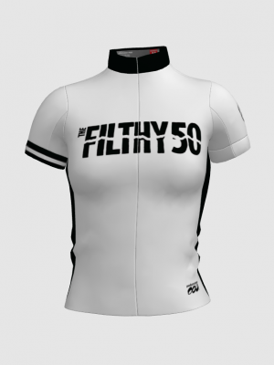 Podiumwear Women's Silver Full Zip Jersey