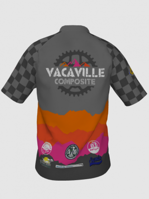 Podiumwear Men's Silver Short Sleeve MTB Jersey - New Fabric 2025!