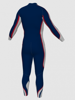 Podiumwear Unisex Bronze Two-Piece Race Suit