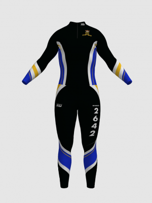 Podiumwear Unisex Bronze Two-Piece Race Suit