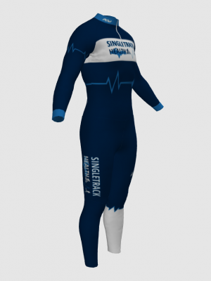 Podiumwear Unisex Bronze Two-Piece Race Suit