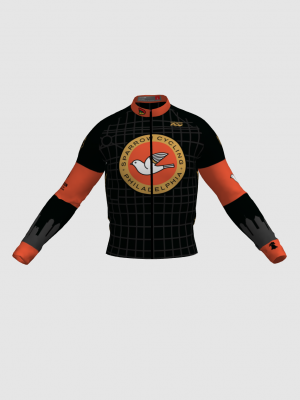 Podiumwear Men's Silver Long Sleeve Jersey