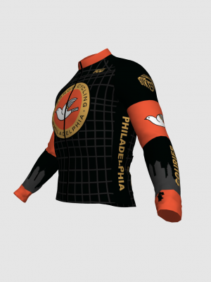 Podiumwear Men's Silver Long Sleeve Jersey