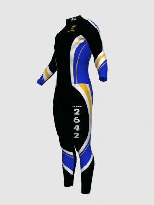 Podiumwear Unisex Bronze Two-Piece Race Suit