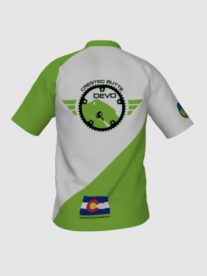 Podiumwear Men's Silver Short Sleeve MTB Jersey - New Fabric 2025!