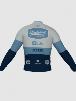 Podiumwear Men's Silver Long Sleeve Jersey