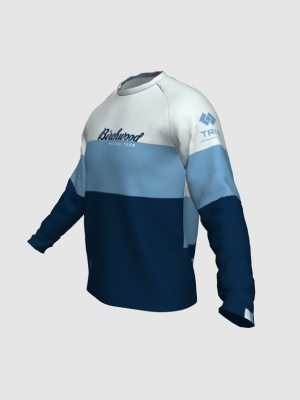 Podiumwear Unisex Silver Long Sleeve Tech Tee - New Fabric 2025!