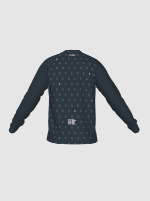 Podiumwear Unisex Silver Long Sleeve Tech Tee - New Fabric 2025!