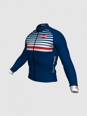 Podiumwear Men's Silver Long Sleeve Jersey