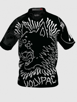 Podiumwear Men's Silver Short Sleeve MTB Jersey - New Fabric 2025!