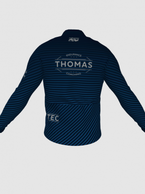 Podiumwear Men's Gold Merino Wool Long Sleeve Jersey