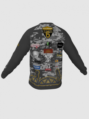 Podiumwear Unisex Crew Neck LS Tee - New Fabric 2025!