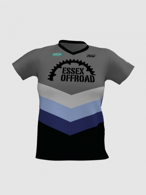 Podiumwear Women's Silver Short Sleeve MTB Jersey